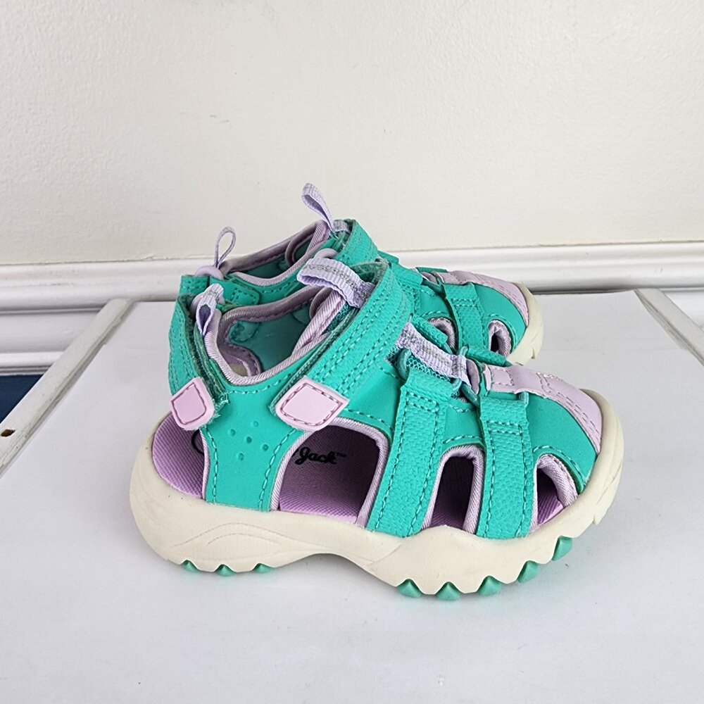 Cat & Jack Girl"s Size 5 Afton Hiking Sandals - Picture 5 of 8